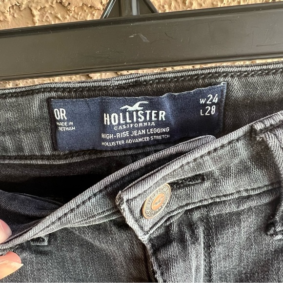 Hollister black jeggings - Picture 3 of 6